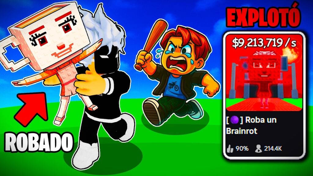 Roblox: El fenómeno del juego Roba un Brainrot